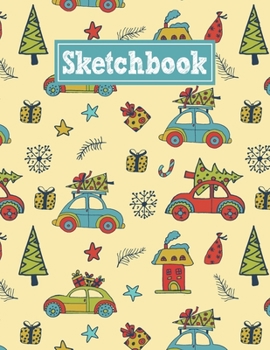 Sketchbook: 8.5 x 11 Notebook for Creative Drawing and Sketching Activities with New Year Themed Cover Design