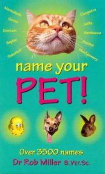 Paperback Name Your Pet Book