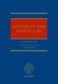 Hardcover Antitrust and Patent Law Book