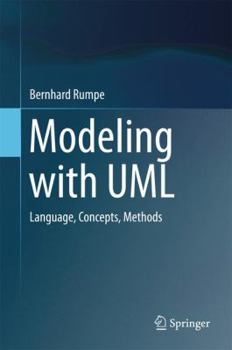 Hardcover Modeling with UML: Language, Concepts, Methods Book