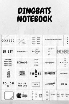 Paperback Dingbats Notebook Book