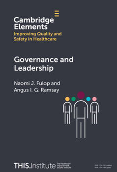 Hardcover Governance and Leadership Book