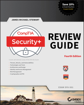 Paperback Wiley Efficient Learning CompTIA Security+ Review Guide: Exam SY0-501 Book