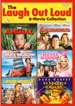 DVD The Animal / The Benchwarmers / Deuce Bigalow: European Gigolo / The House Bunny / Joe Dirt / The Master of Disguise Book