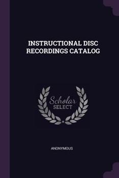 Paperback Instructional Disc Recordings Catalog Book