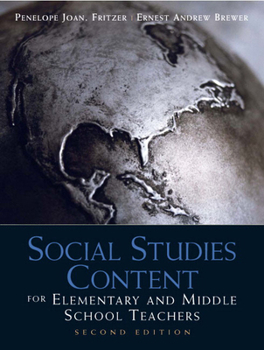 Paperback Social Studies Content for Elementary and Middle School Teachers Book