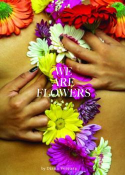 Paperback We Are Flowers: Poems on Healing, Love, and Self-Discovery Book