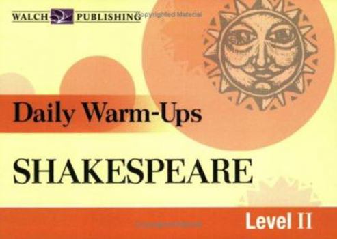 Paperback Daily Warm-Ups for Shakespeare Book