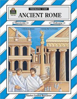 Paperback Ancient Rome Thematic Unit Book