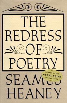 Hardcover The Redress of Poetry Book