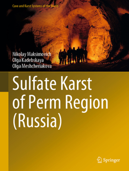 Hardcover Sulfate Karst of Perm Region (Russia) Book