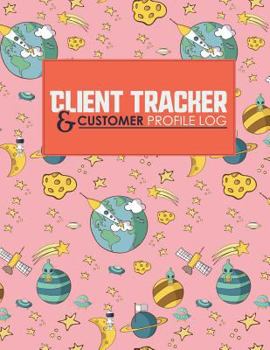 Paperback Client Tracker & Customer Profile Log Book