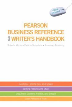Spiral-bound Pearson Business Reference and Writer's Handbook [With Access Code] Book