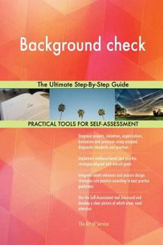Paperback Background check The Ultimate Step-By-Step Guide Book
