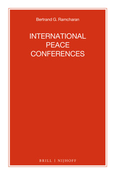 Paperback International Peace Conferences Book