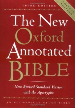 Hardcover New Oxford Annotated Bible-NRSV-College Book