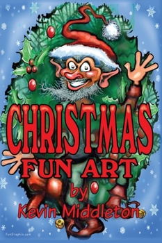 Hardcover Christmas Fun Art Book