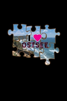 I love Ostsee: 110 Game Sheets - 660 Tic-Tac-Toe Blank Games | Soft Cover Book for Kids for Traveling & Summer Vacations | Mini Game | Clever Kids | ... x 22.86 cm | Single Player | Funny Great Gift