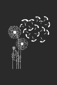 Paperback Paragliding Dandelion: Paragliding Notebook, Blank Lined (6" x 9" - 120 pages) Sports And Recreations Themed Notebook for Daily Journal, Diar Book