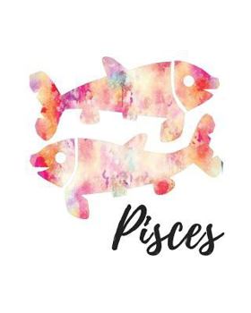 Paperback Pisces: Pisces Cornell Notes Purple Pink Book