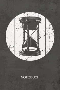 NOTIZBUCH A5 Dotted: 70er Liebhaber Notizheft GEPUNKTET 120 Seiten - Zeit Notizblock Sanduhr Skizzenbuch - Vintage Geschenk für Retro Liebhaber Vintage Liebhaber 90er Kind (German Edition)