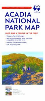 Map Acadia National Park Map Book