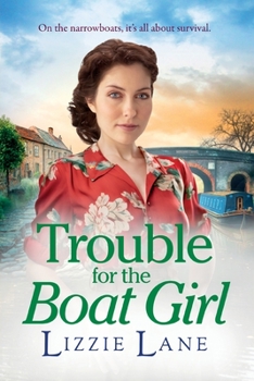 Paperback Trouble for the Boat Girl [Large Print] Book