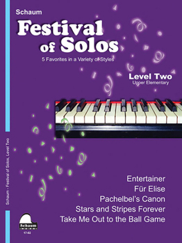 Paperback Festival of Solos: Level 2 Upper Elementary Level Book