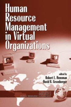 Paperback Human Resource Management in Virtual Organizations (PB) Book