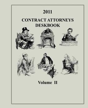 Paperback Contract Attorneys Deskbook, 2011, Volume II Book