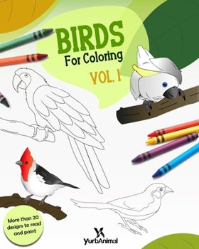 Paperback Birds For Coloring Vol. 1 Book