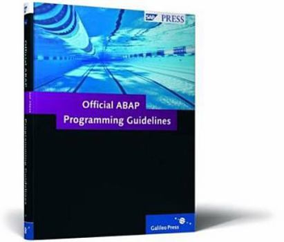Hardcover Official ABAP Programming Guidelines Book