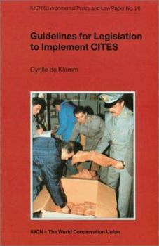 Paperback Guidelines for Legislation to Implement Cites Book