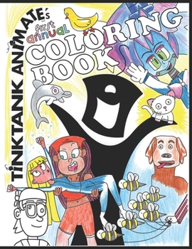 Paperback Tink Tank Animate's Coloring Book