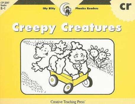 Paperback Cr, Creepy Creatures (Itty-bitty Phonics Readers) Book