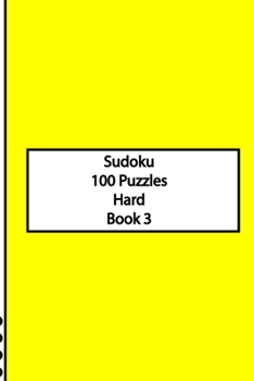 Paperback Sudoku-Hard-Book 3 Book