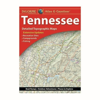 Mass Market Paperback Delorme Atlas & Gazetteer: Tennessee Book