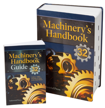 Hardcover Machinery's Handbook & the Guide Combo: Large Print Book