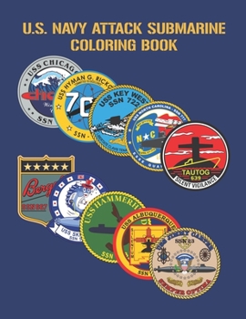 Paperback U.S. Navy Attack Submarine Coloring Book