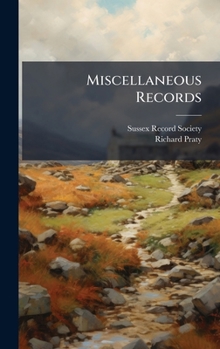 Hardcover Miscellaneous Records Book