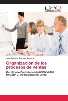 Paperback Organización de los procesos de ventas [Spanish] Book