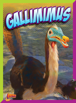 Hardcover Gallimimus Book