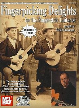 Paperback Fingerpicking Delights for the Fingerstyle Guitarist [With 3 CDs] Book