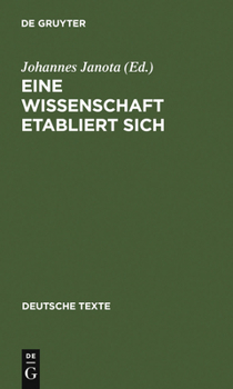 Hardcover Eine Wissenschaft etabliert sich [German] Book