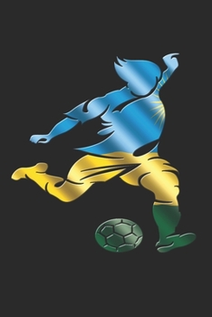 RWANDA NOTEBOOK: Rwanda Notebook | college book | diary | journal | booklet | memo | composition book | 120 sheets - Dot Grid paper 6x9 inch