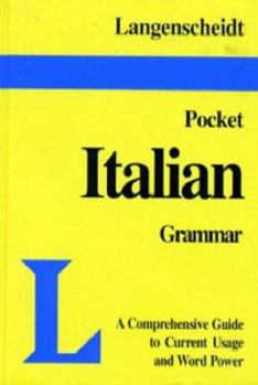 Pocket Grammar Italian - Book  of the Langenscheidt Pocket Dictionary