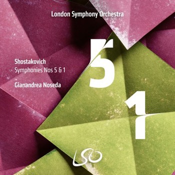 Music - CD Shostakovish Symphonies Nos 5 & 1 Book