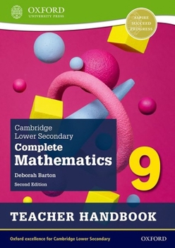 Paperback Caie Lower Secondary Maths G9 2e Teacher Guide: Teacher Handbook Book