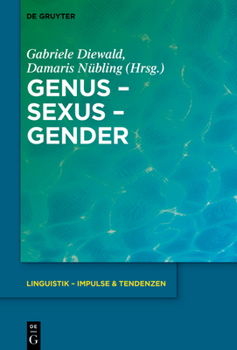 Hardcover Genus - Sexus - Gender [German] Book