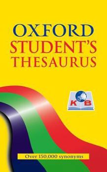 Hardcover Oxford Student's Thesaurus Book